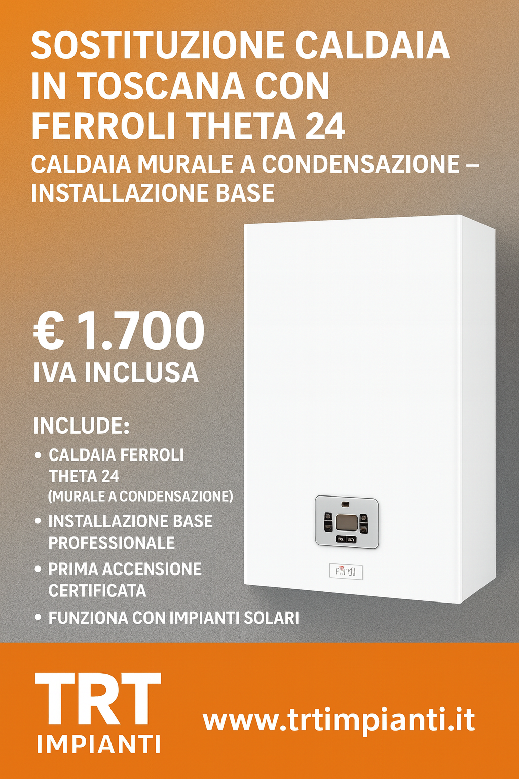 TRT Impianti Srl Facebook ad from Feb 16, 2026
