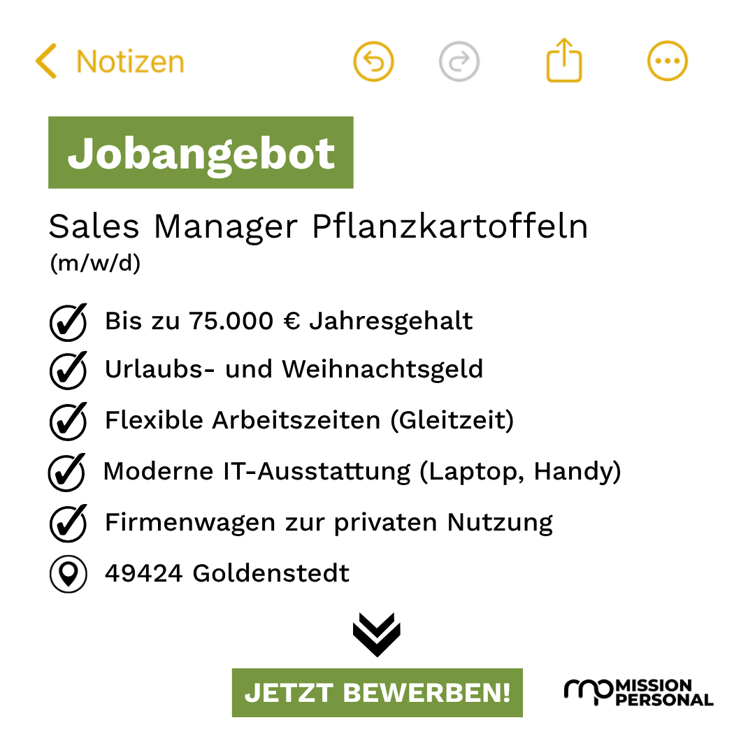 Unsere Mission - Dein neuer Job Facebook ad
