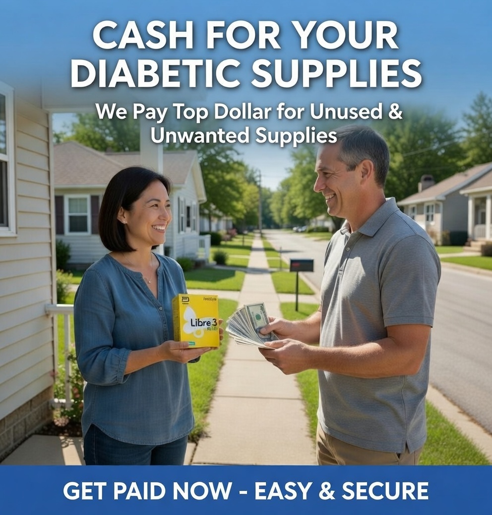 Mass Diabetic Supply Buyers Facebook ad: Extras To Cash