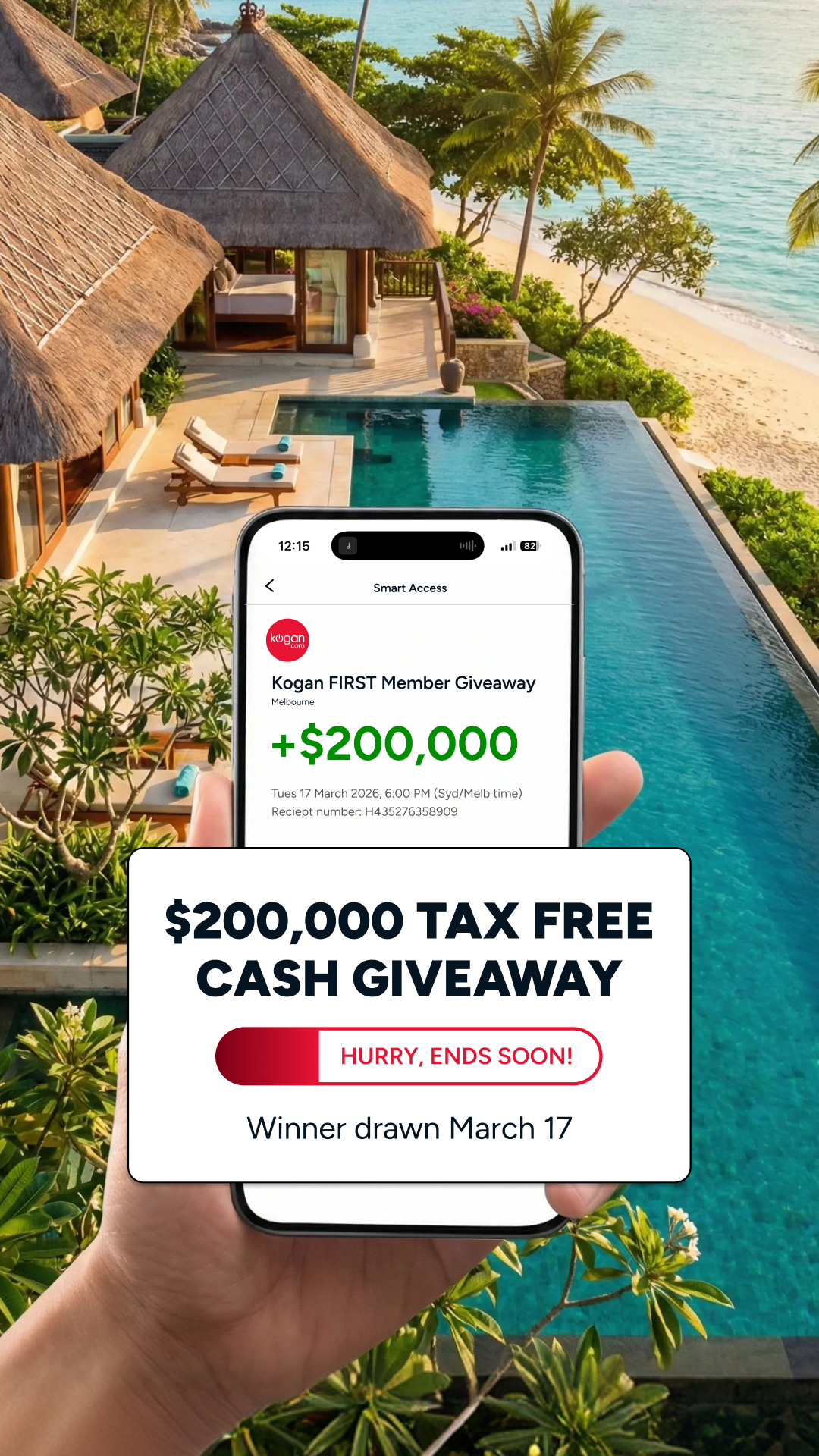 Kogan.com Facebook ad