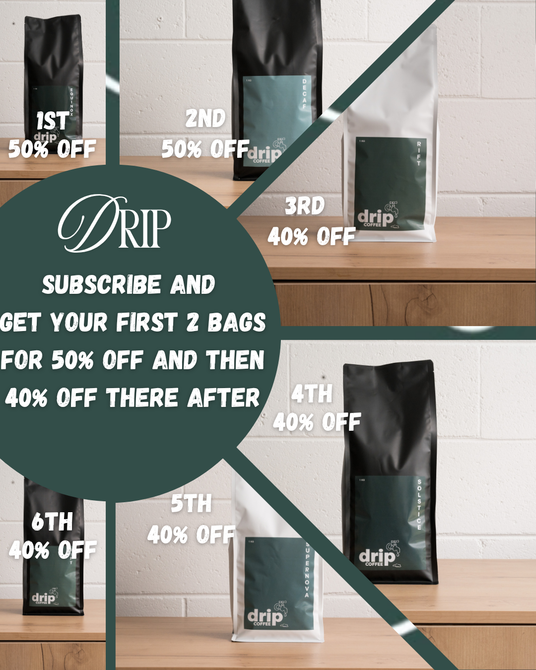 Drip Roast Coffee Facebook ad