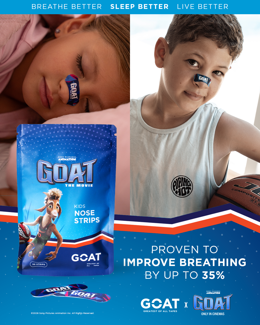 The GOAT  Facebook ad