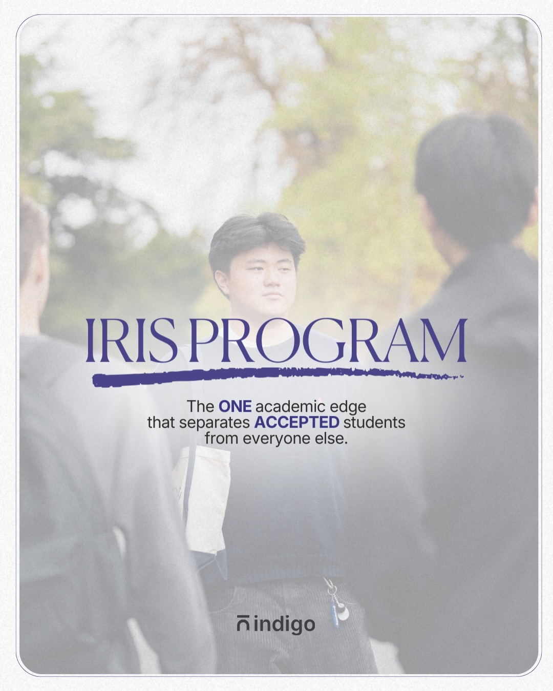 Indigo Research Facebook ad: Comment IRIS, applications OPEN NOW!