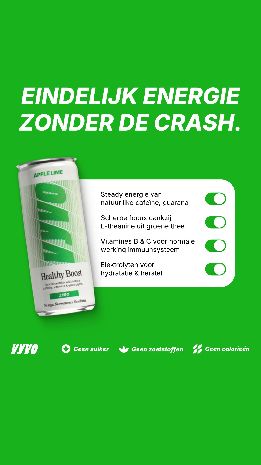 Vyvo Facebook ad: Jouw dagelijkse healthy boost