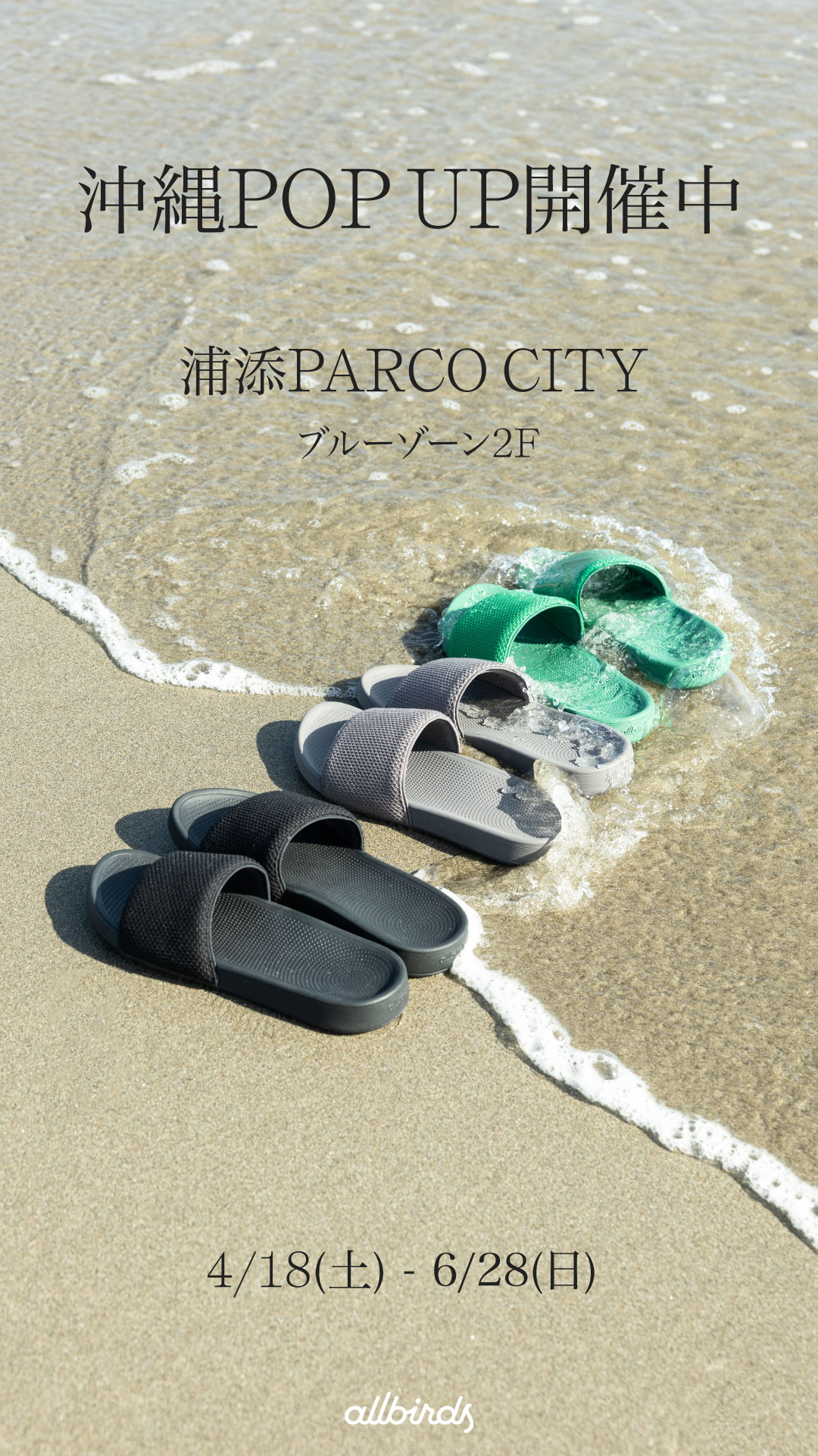 Allbirds Japan Facebook ad