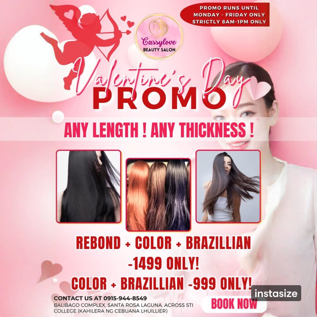 Cassylove Beauty Salon Facebook ad