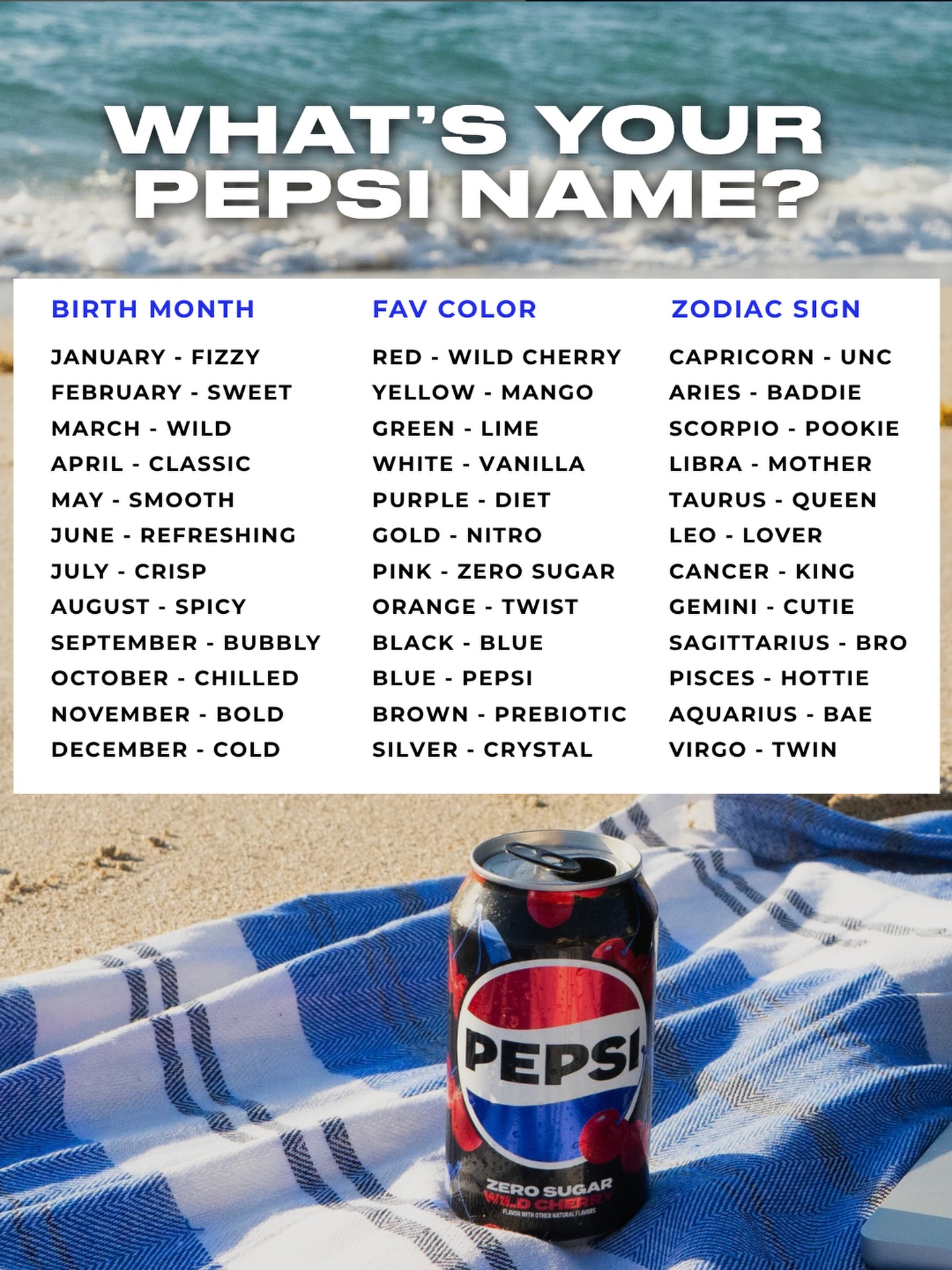 Pepsi Facebook ad