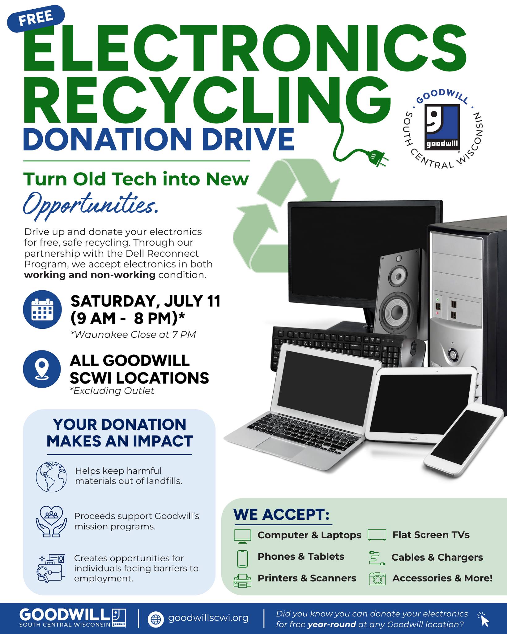 Goodwill of South Central Wisconsin Facebook ad