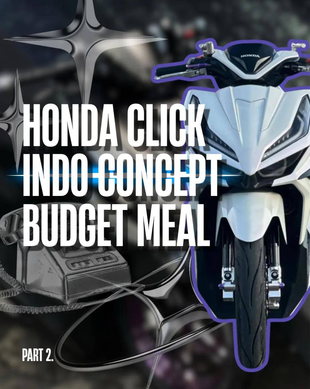 Riders Vault PH Facebook ad: Honda Click Indo Concept - Budget Meal