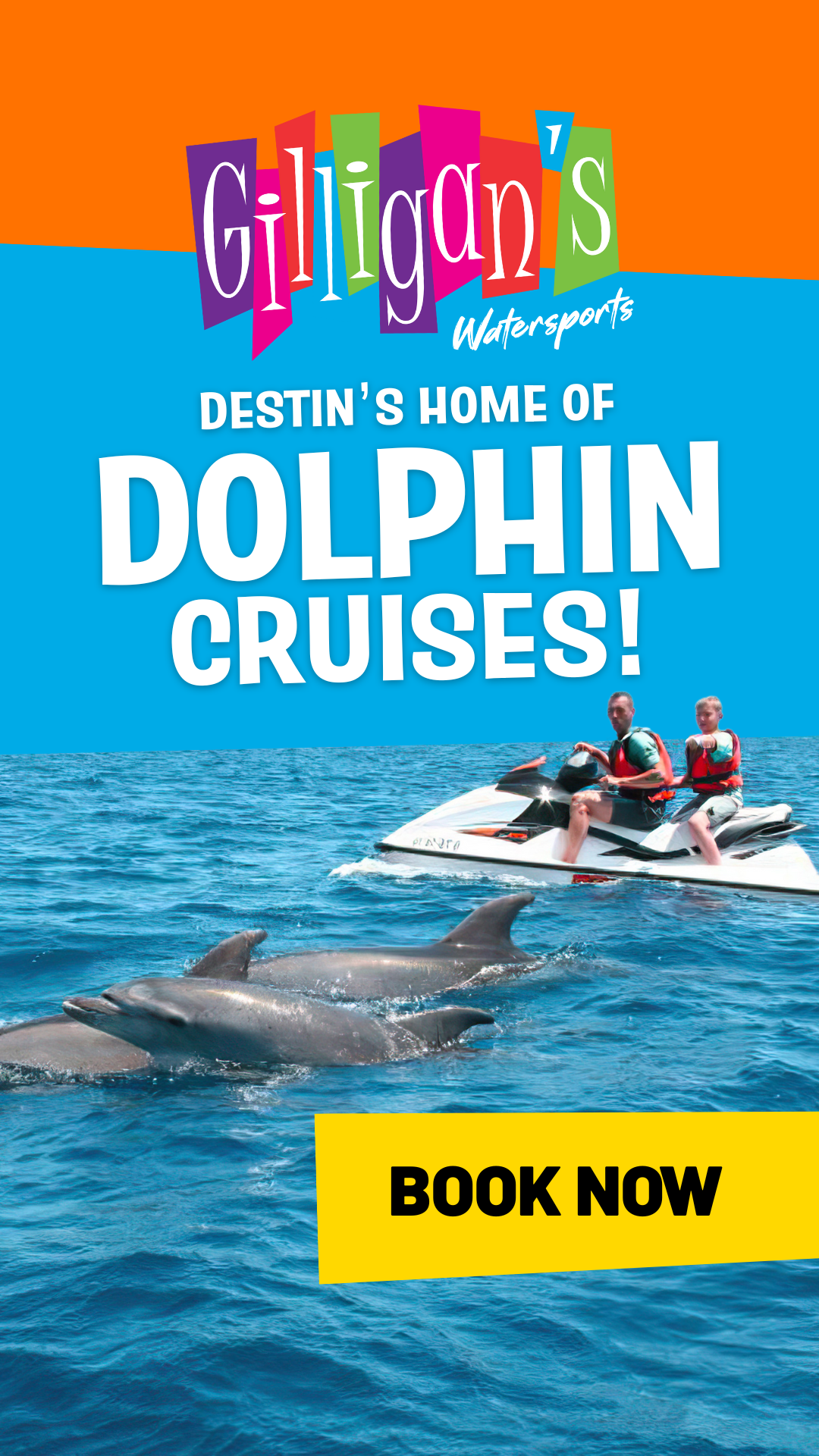 Gilligan's WaterSports Facebook ad
