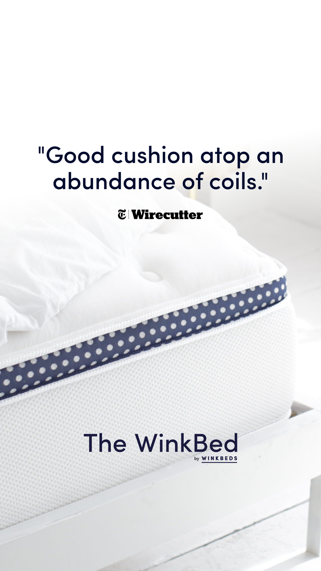 WinkBeds Facebook ad