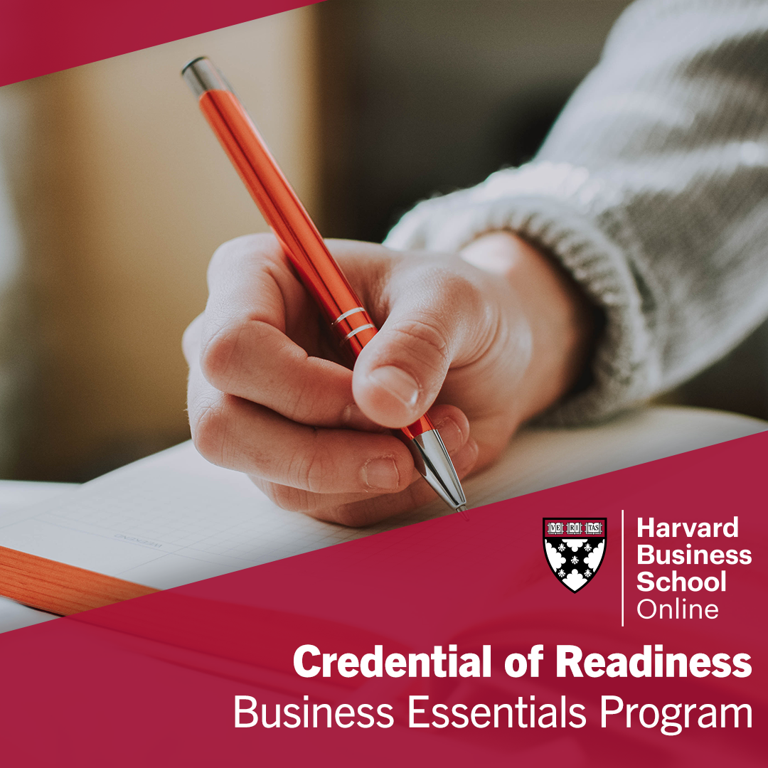 Harvard Business School Online Facebook ad