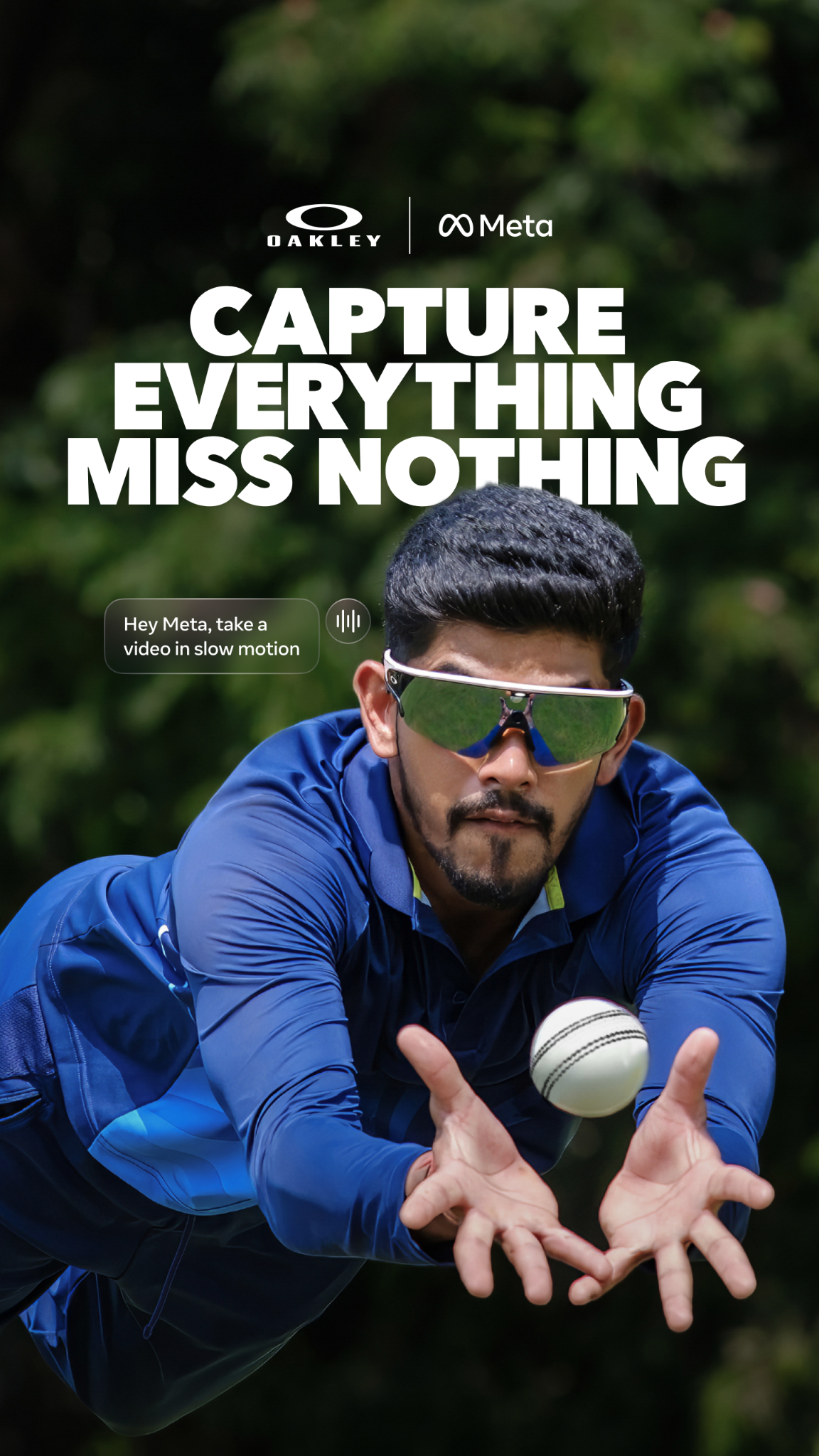 Oakley Meta Facebook ad