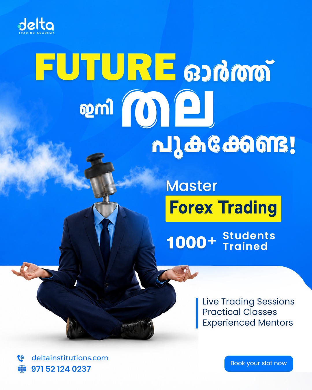 Delta Trading Academy Bangalore Facebook ad