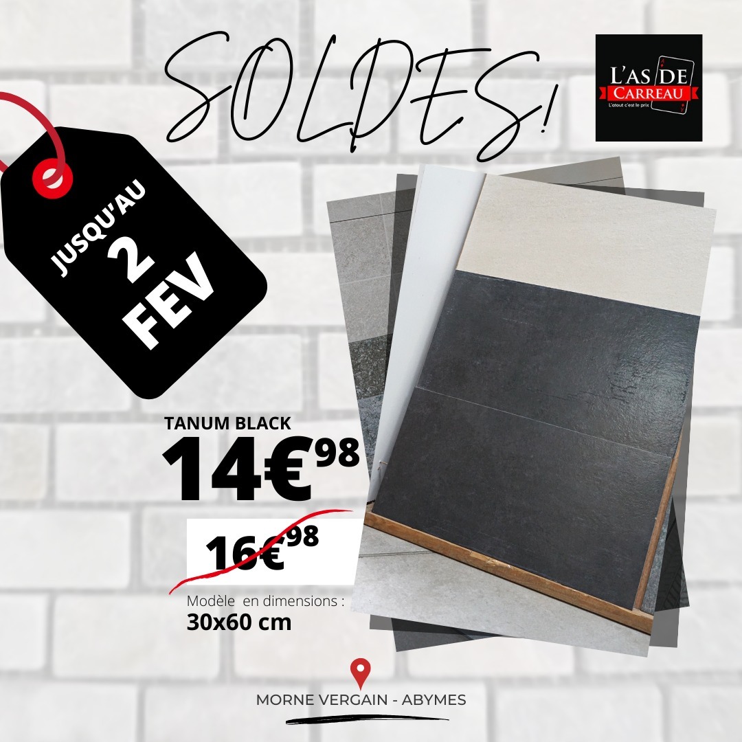 L'as de Carreau Facebook ad: Profitez encore des SOLDES!