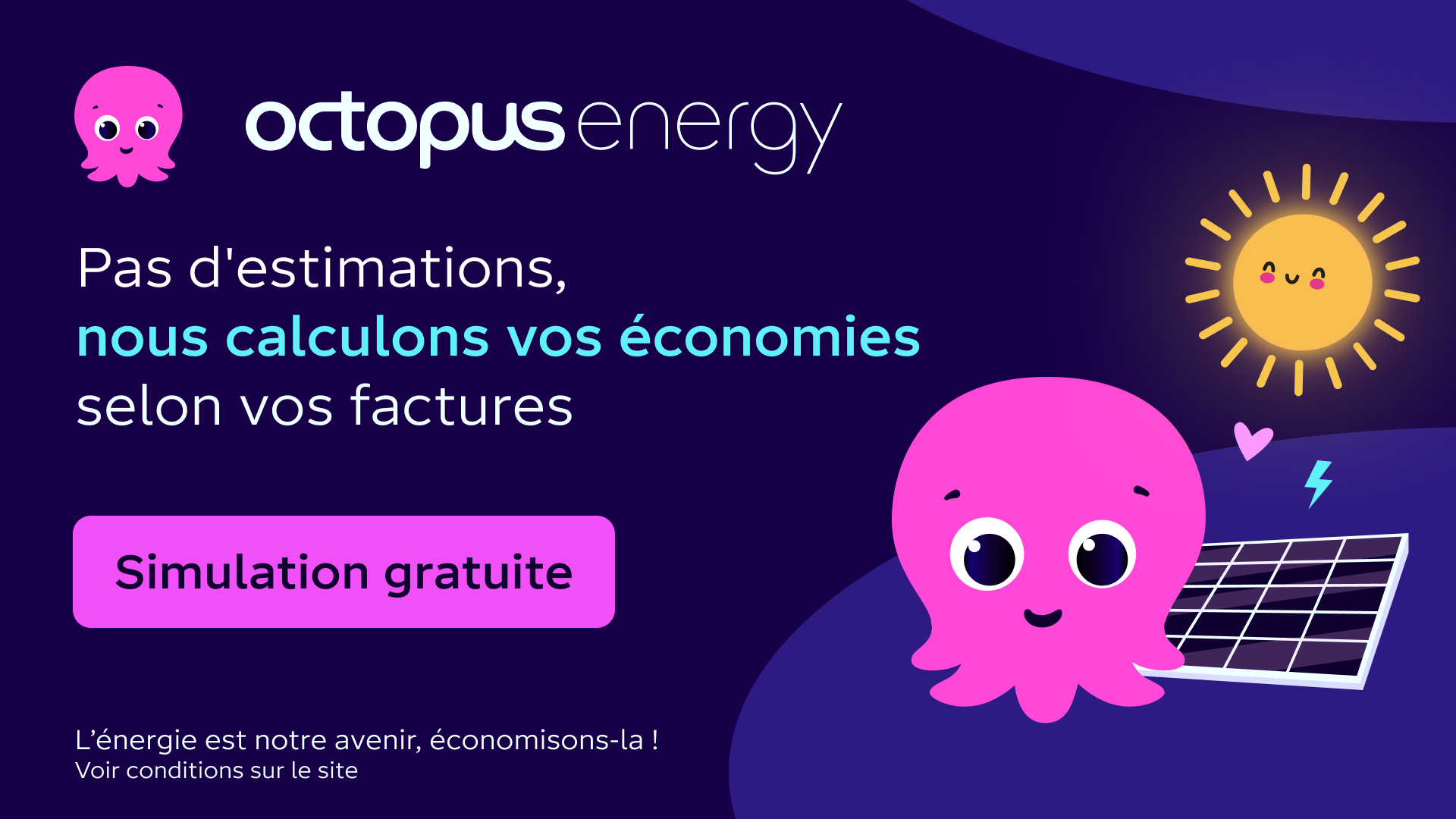 Octopus Energy Facebook ad