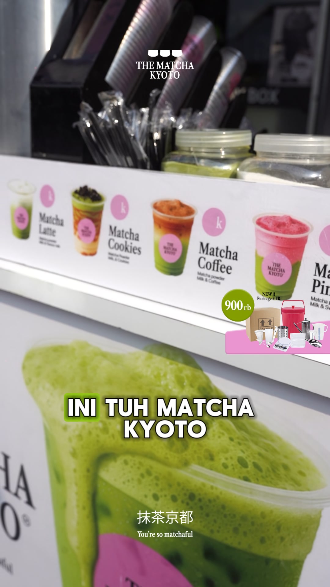 The Matcha Kyoto Facebook ad: Mari mengobrol bersama kami