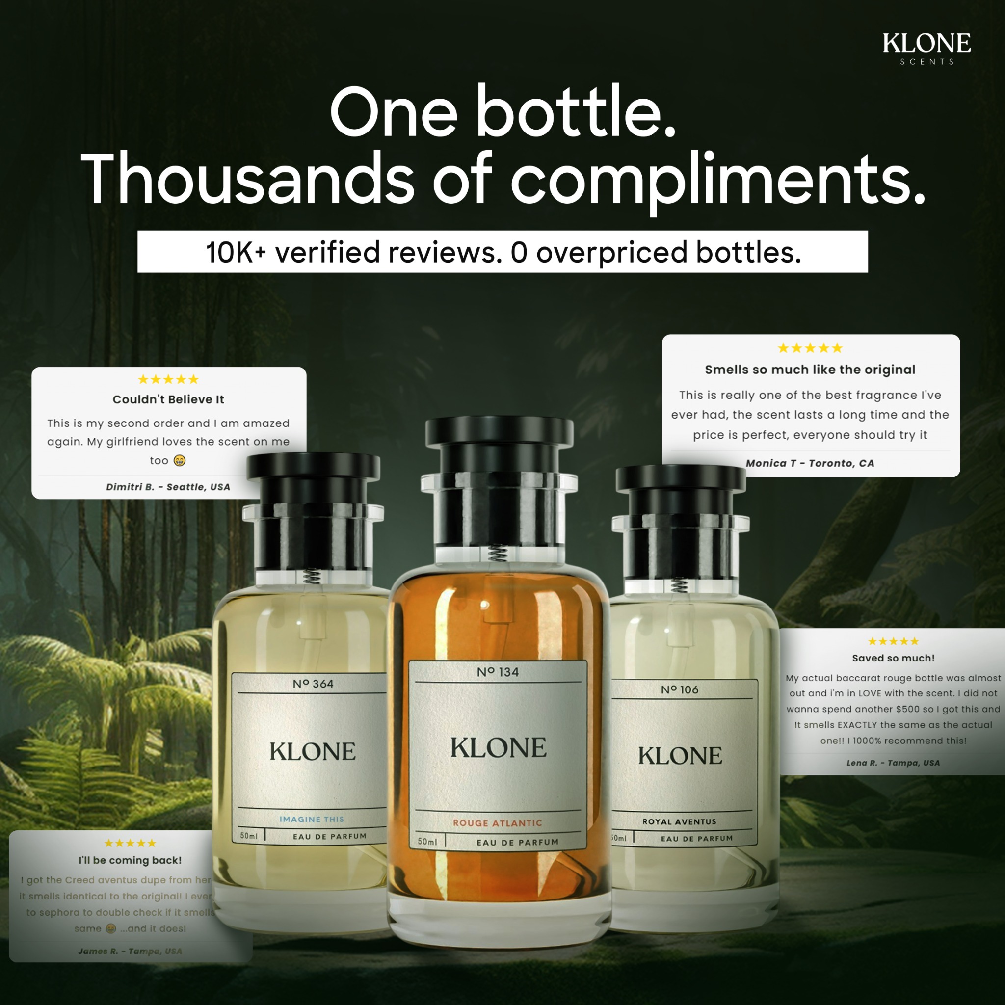Klone Scents Facebook ad