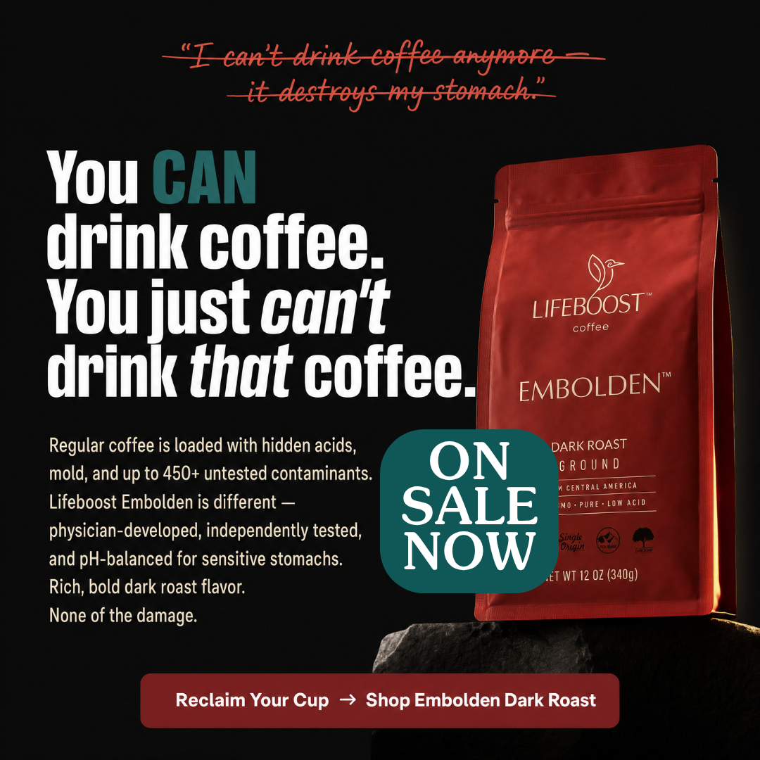 Lifeboost Coffee Facebook ad
