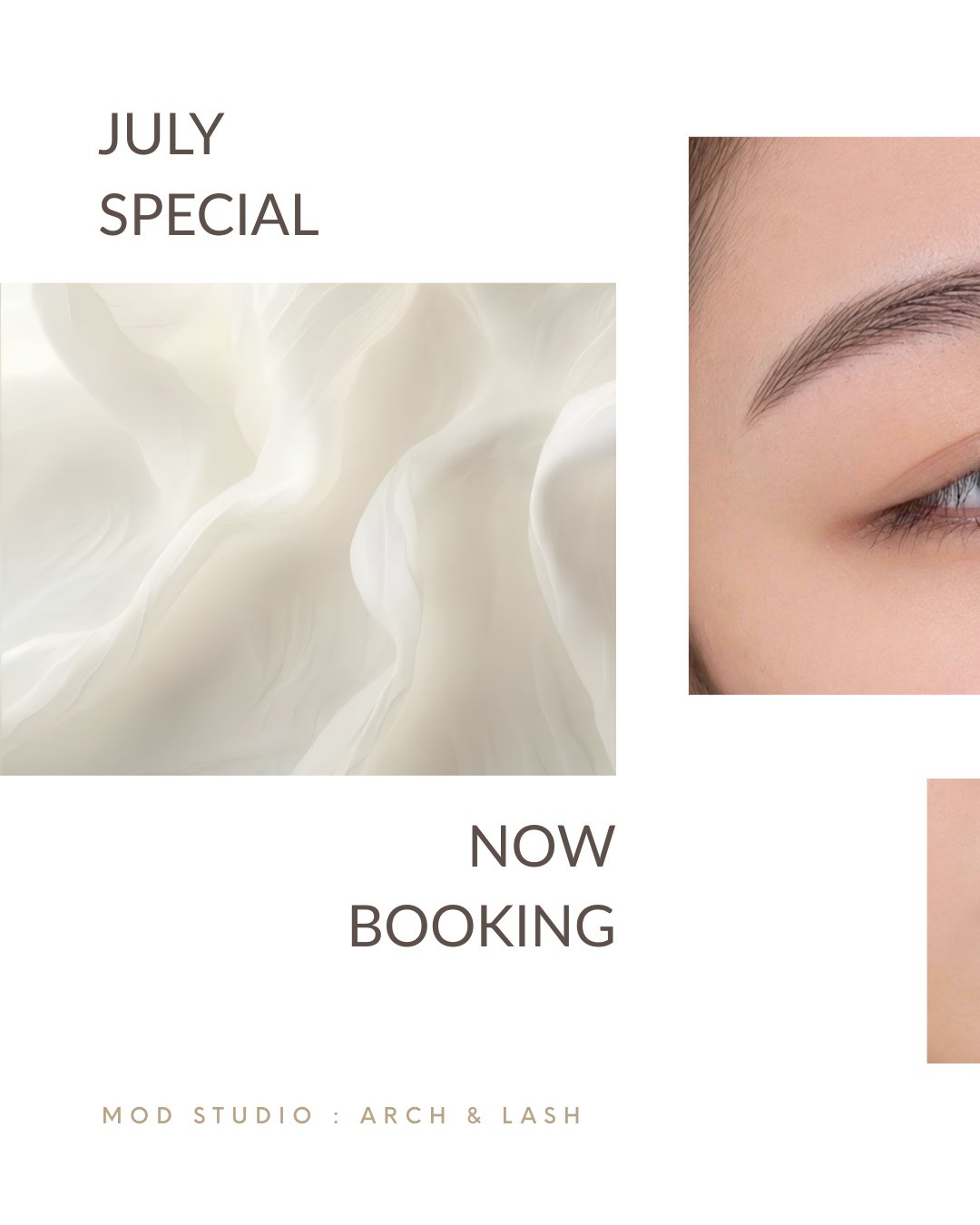 Top Lashes Facebook ad: JULY SPECIAL