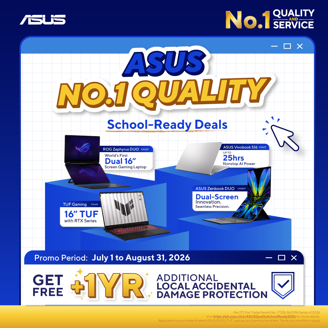 ASUS Facebook ad: Ready to level up your academic game?