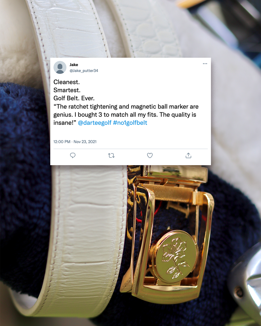 Dartee Golf Facebook ad
