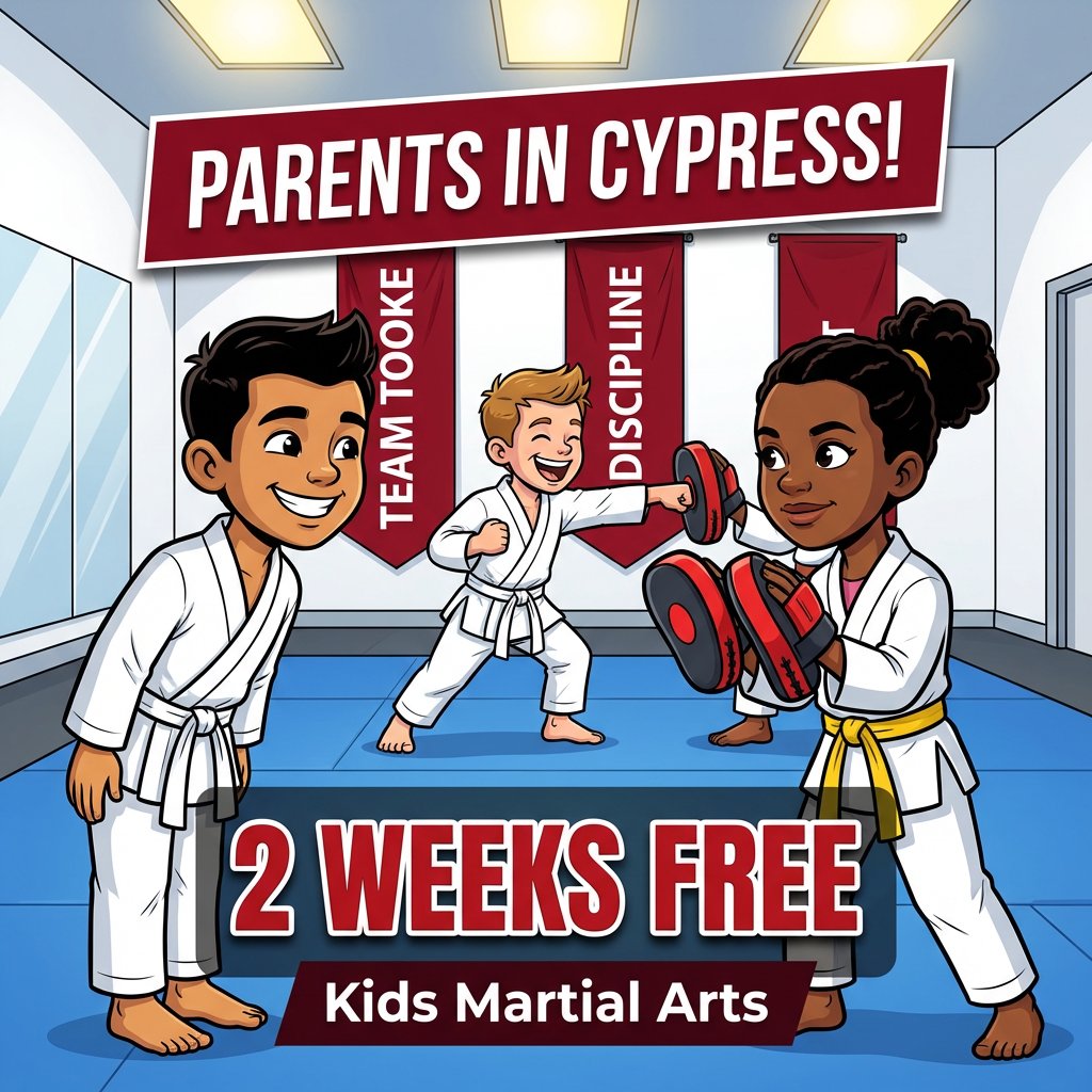 Team Tooke Martial Arts Academy - Cypress Facebook ad