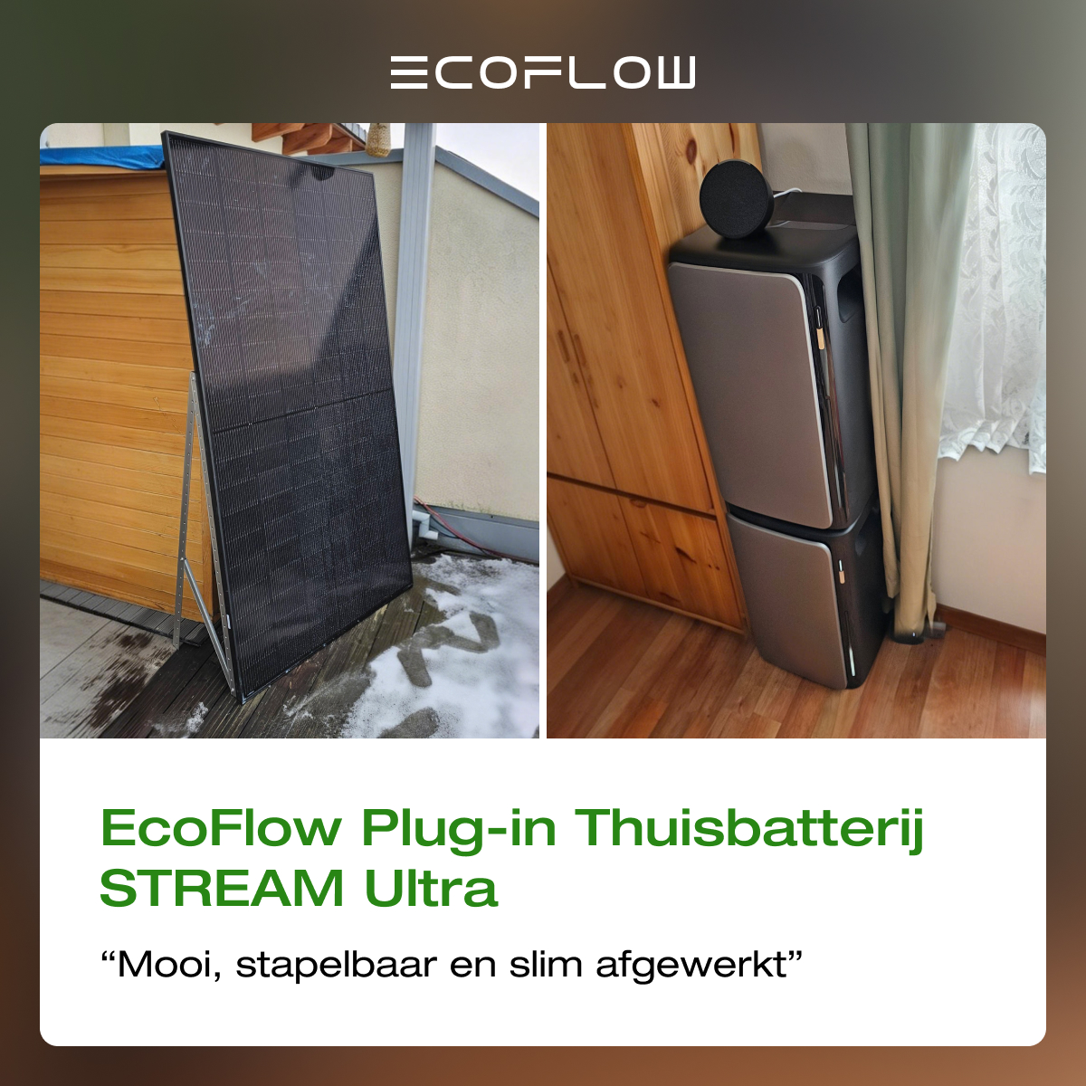 EcoFlow NL Facebook ad: EcoFlow Plug-in Thuisbatterij