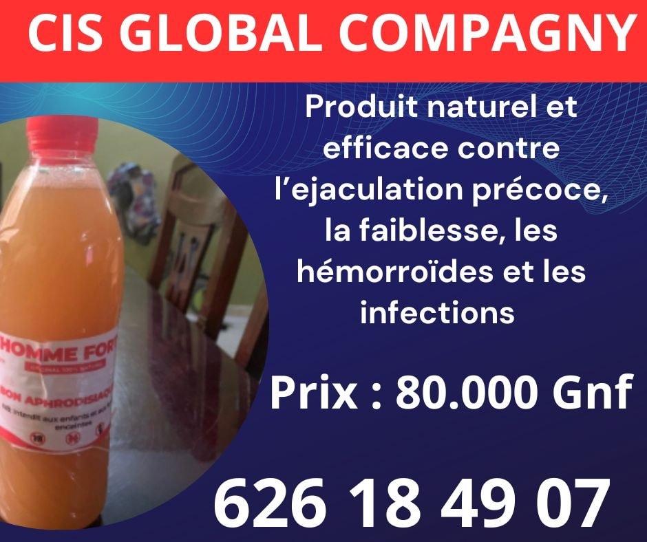 Cis Global Compagny Facebook ad: Nos produits bios très efficaces, naturels et sans…