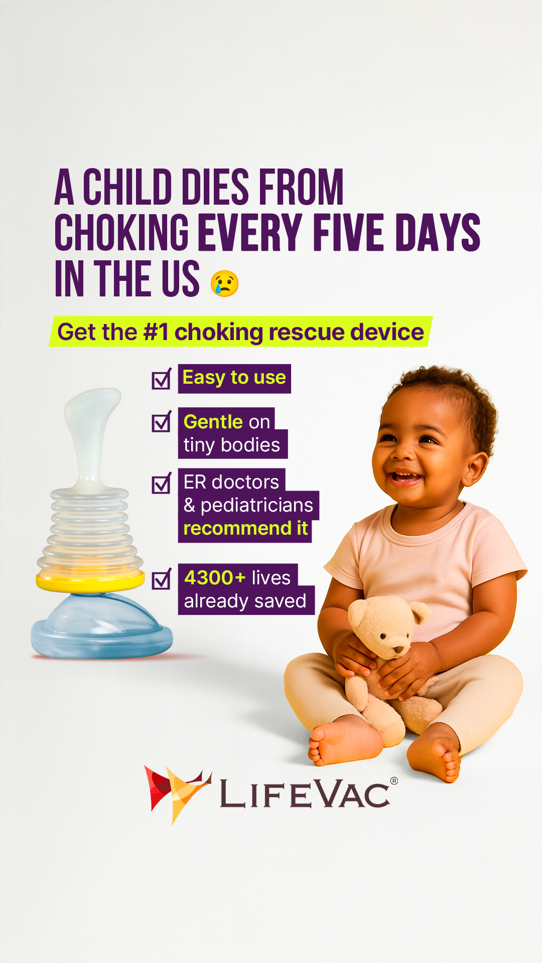 LifeVac USA Facebook ad