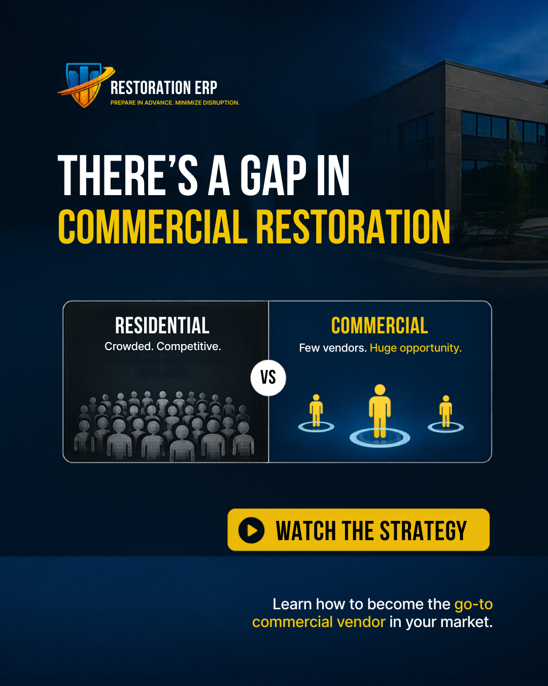 Restoration ERP Facebook ad from May 31, 2026