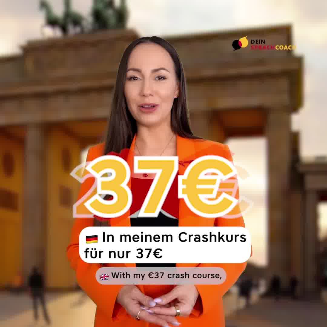 Dein Sprachcoach Facebook ad from May 21, 2025