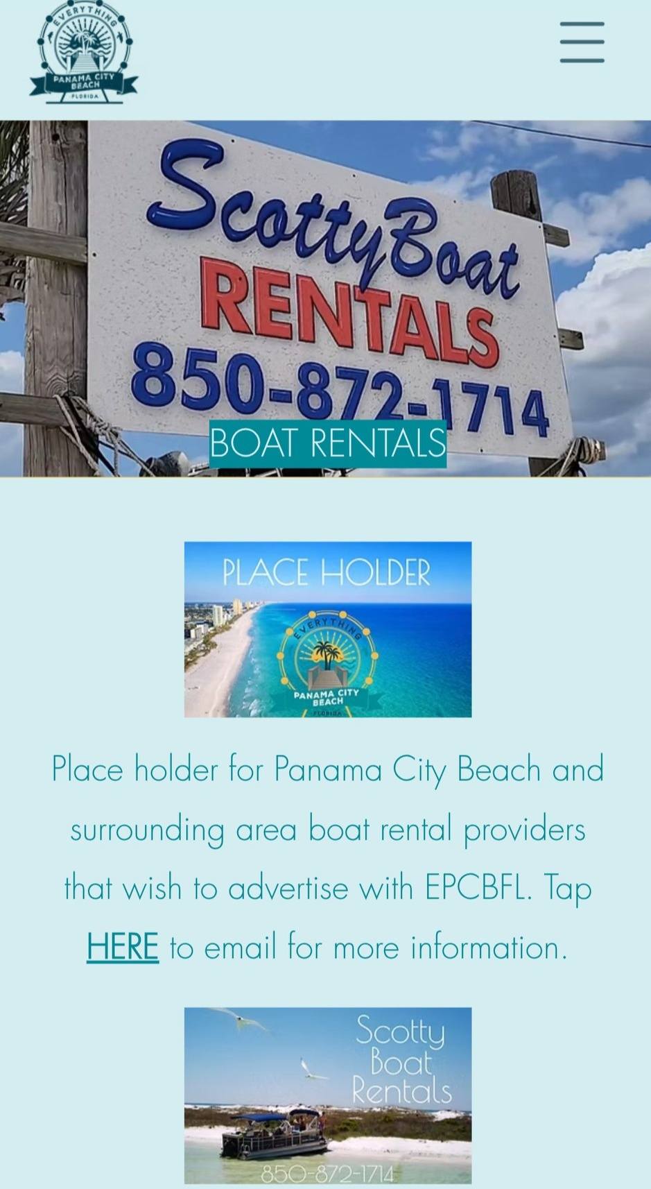 Everything Panama City Beach, FL Facebook ad: Now onboarding for our directory!