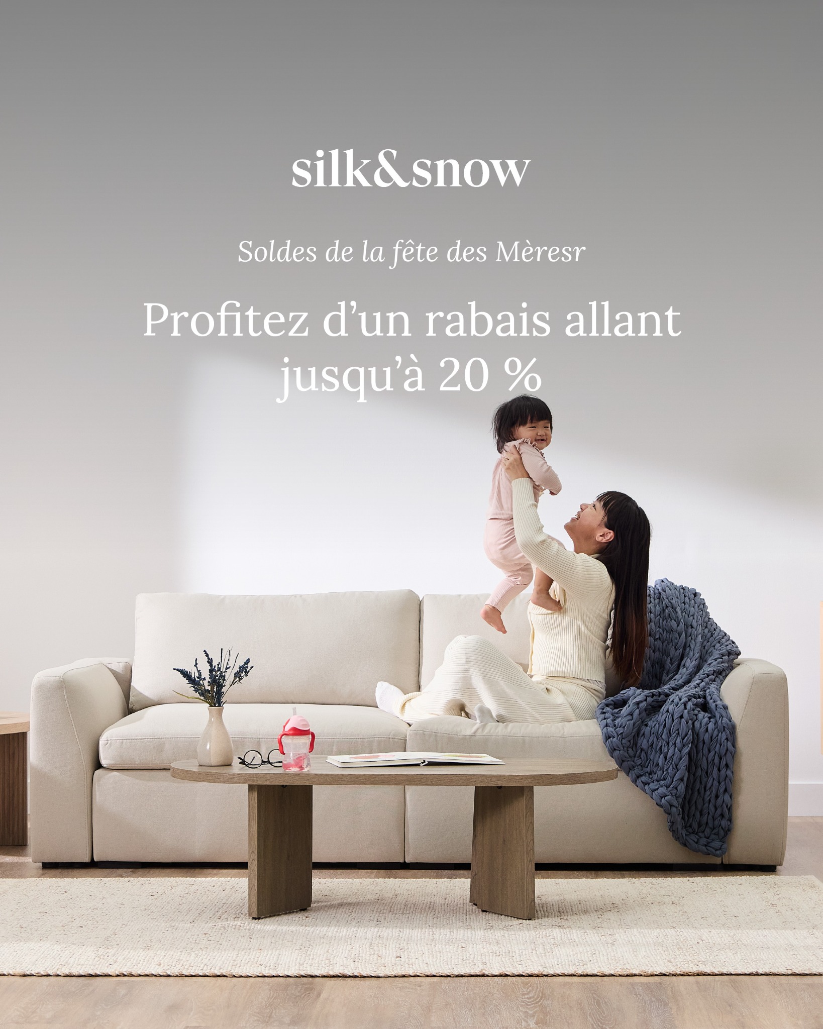 Maison Silk & Snow Facebook ad