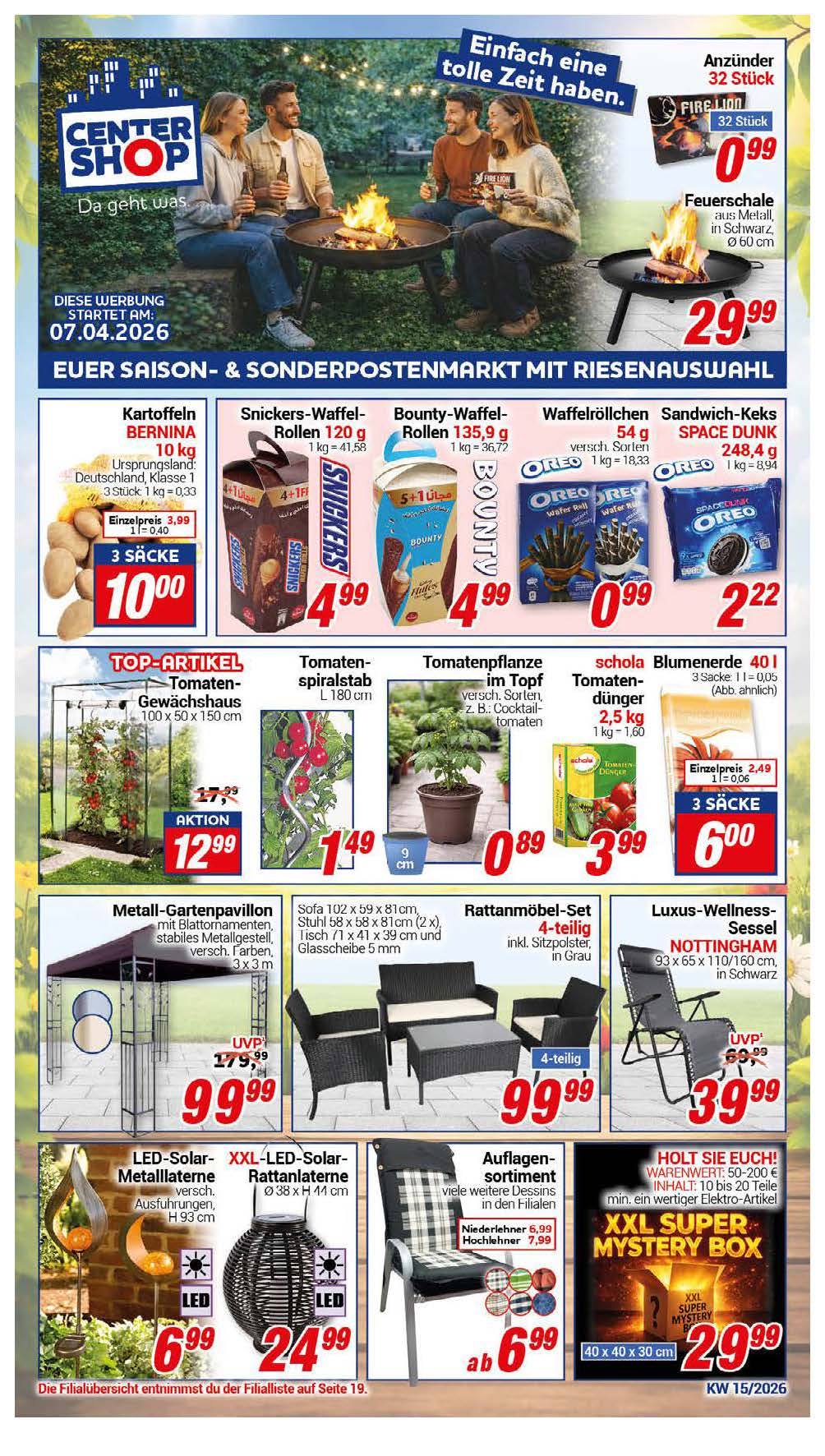Centershop - Da geht was. Facebook ad