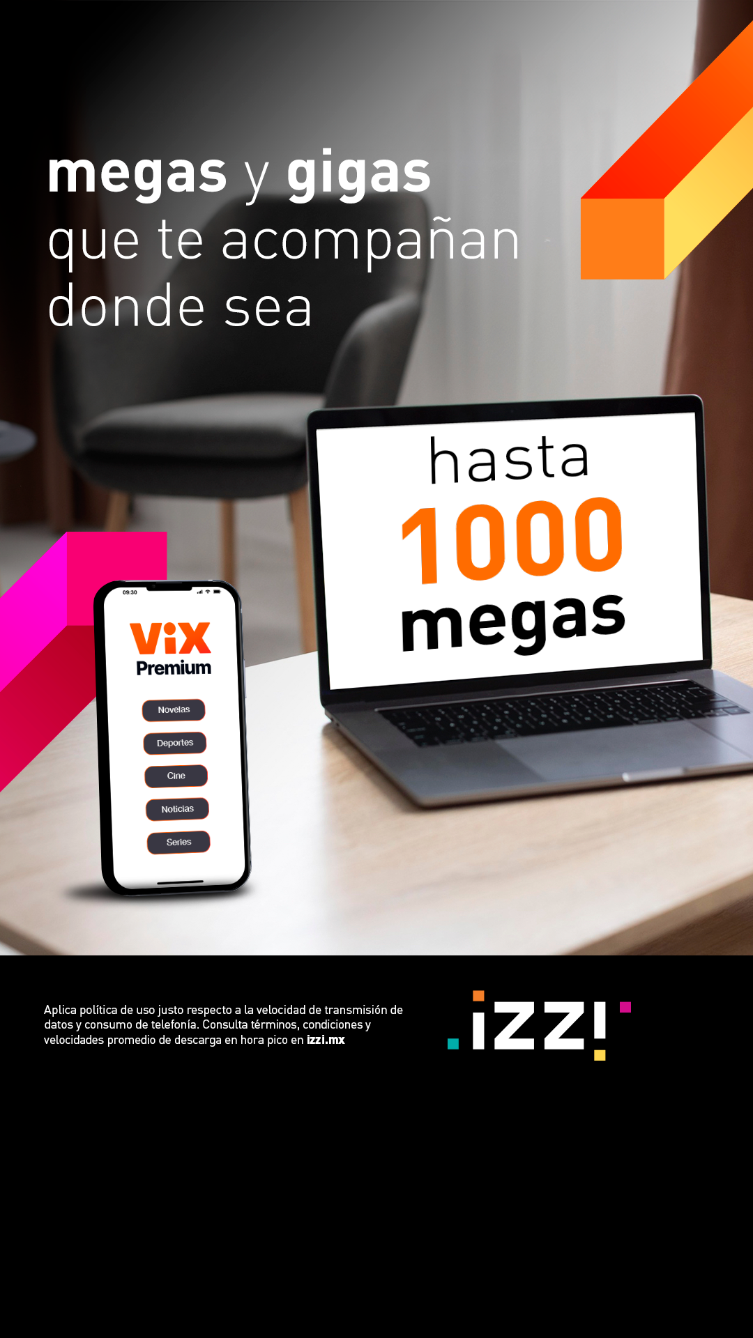 izzi telecom Facebook ad