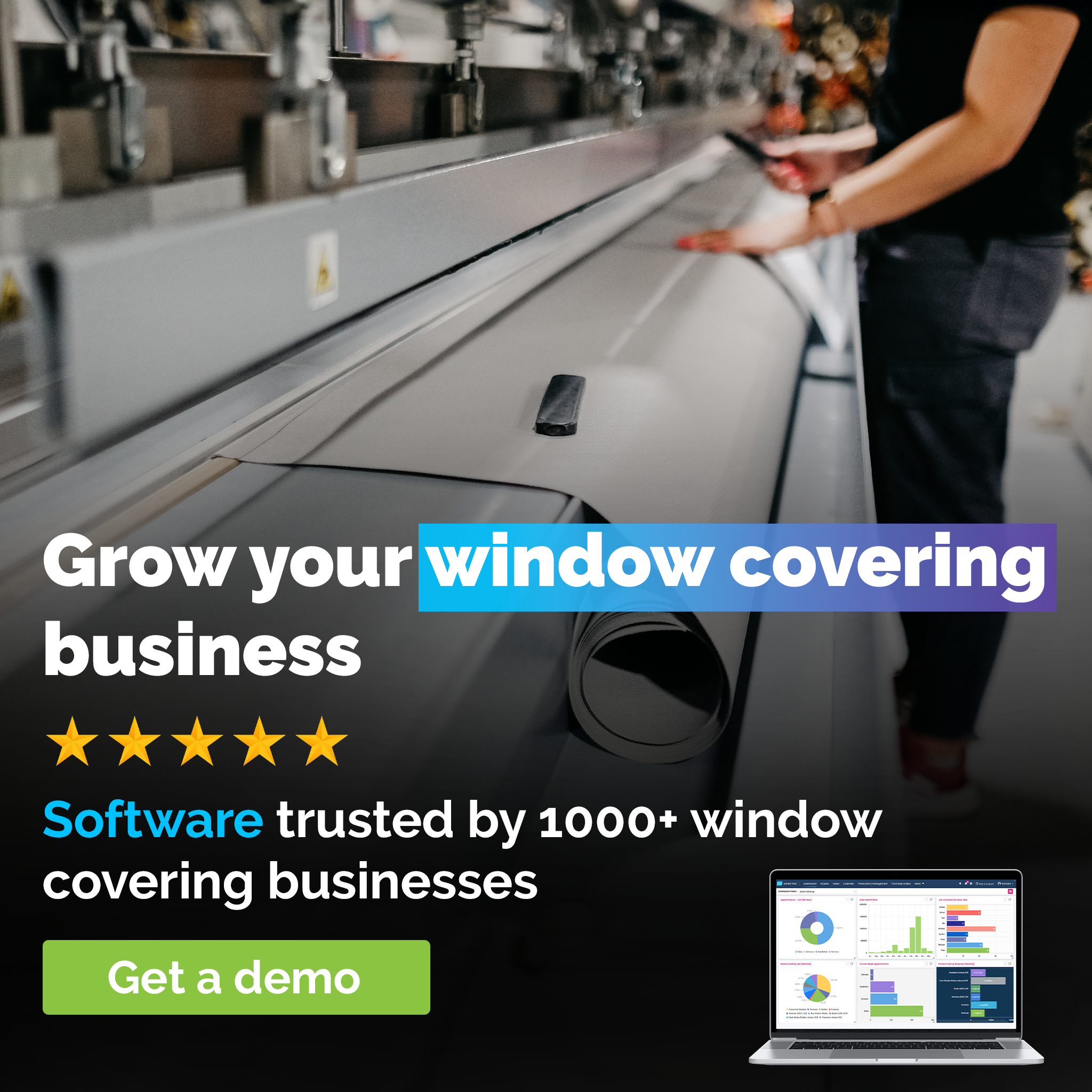 BlindMatrix Software Facebook ad