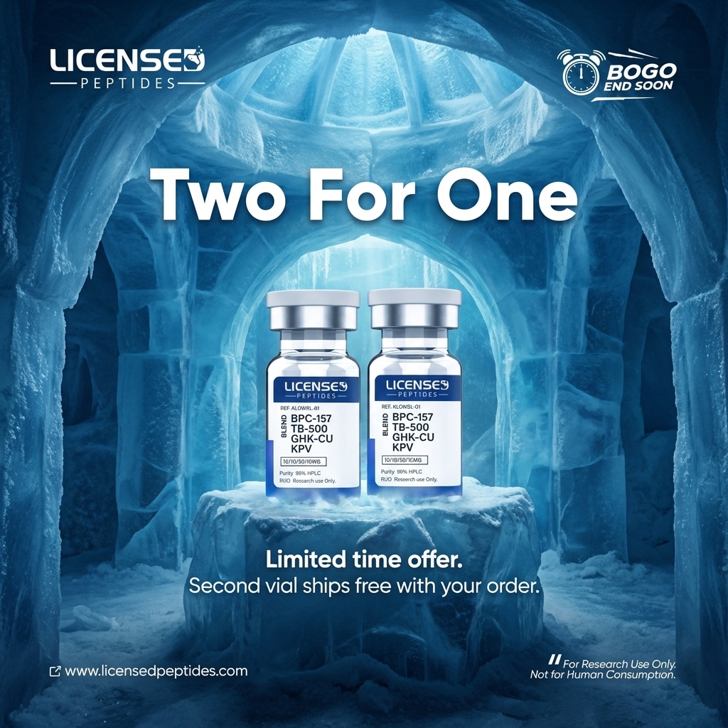 LicensedPeptides Facebook ad