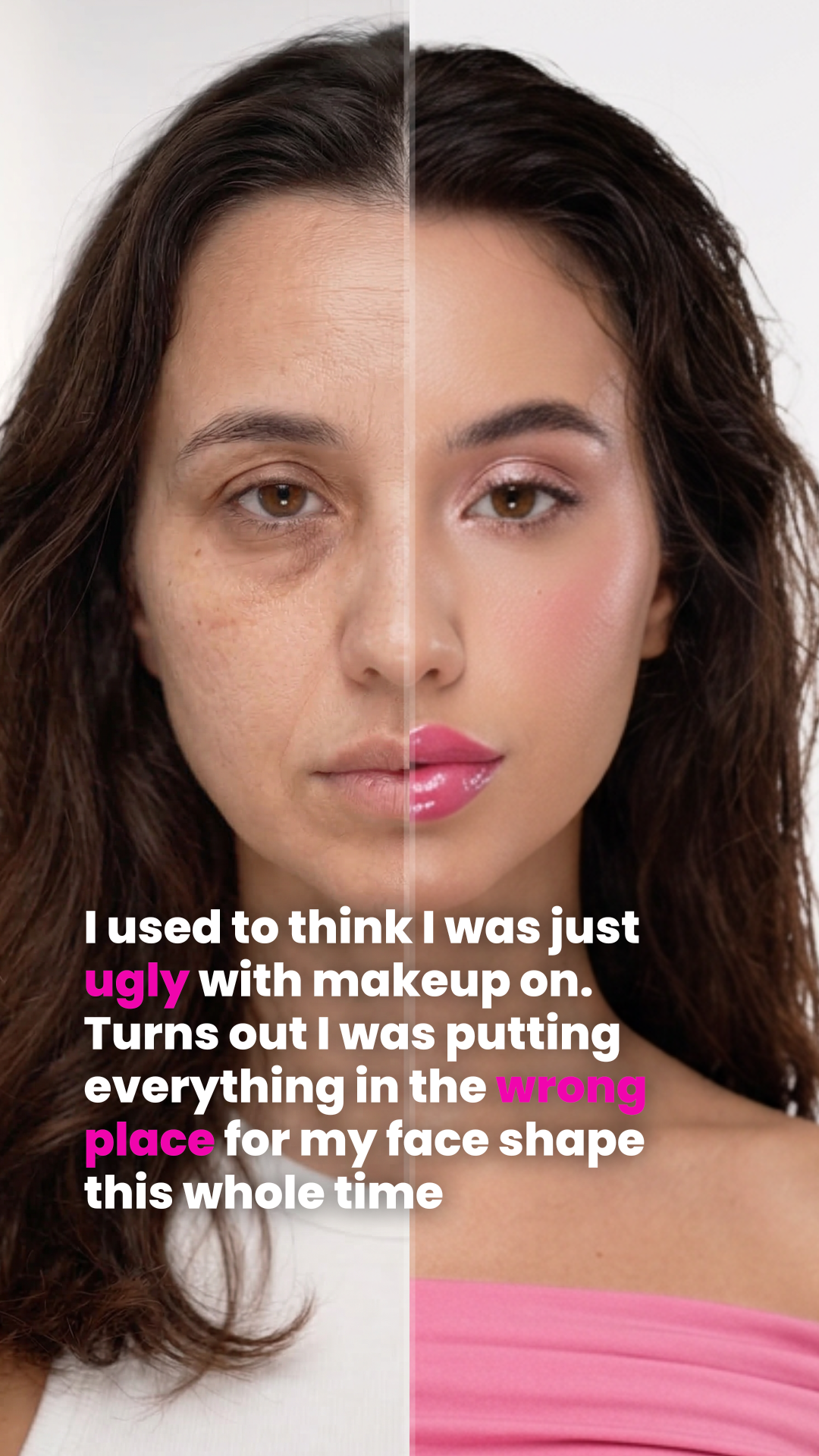 Beauty Transformation Program Facebook ad