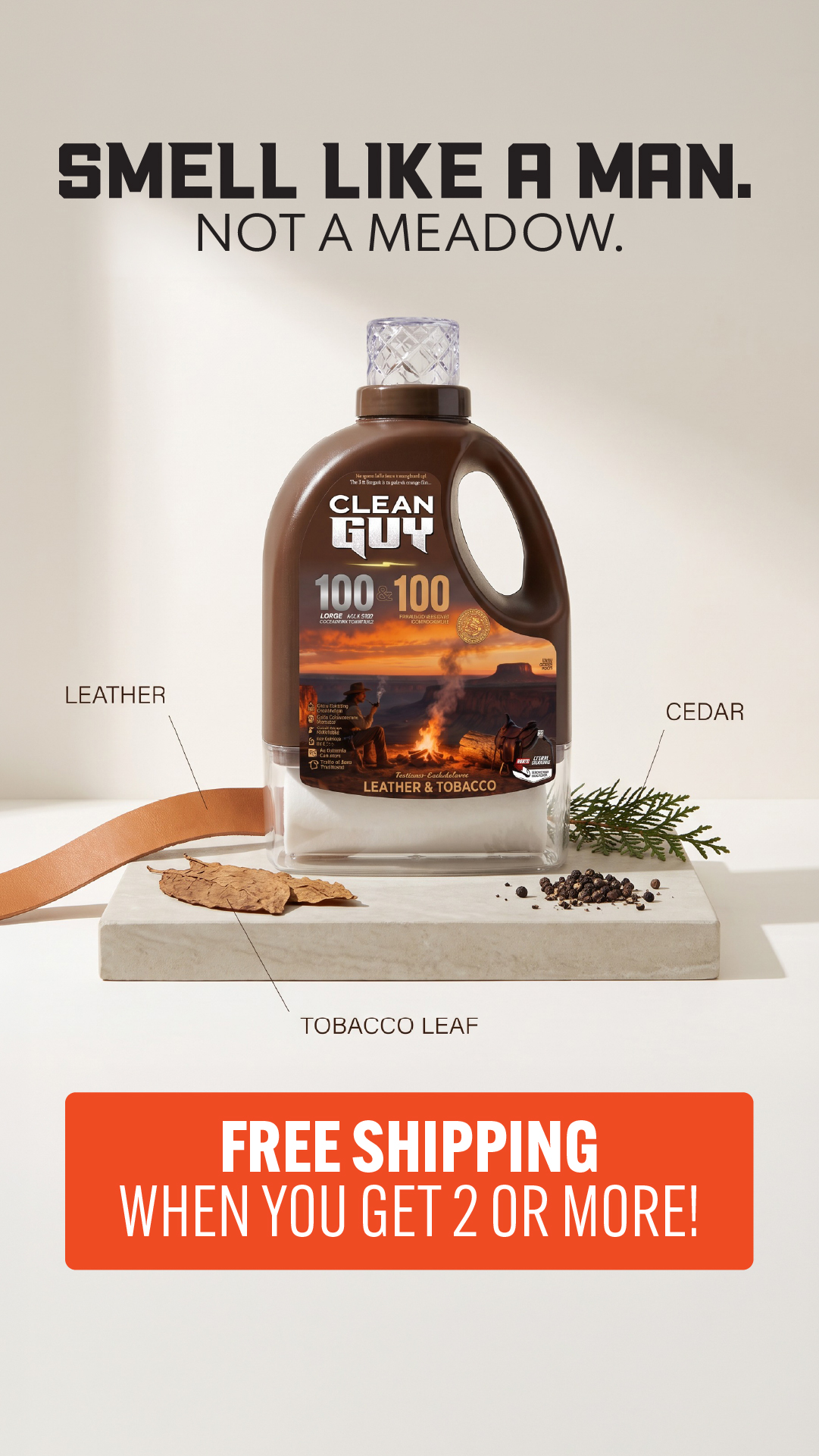 Clean Guy Facebook ad