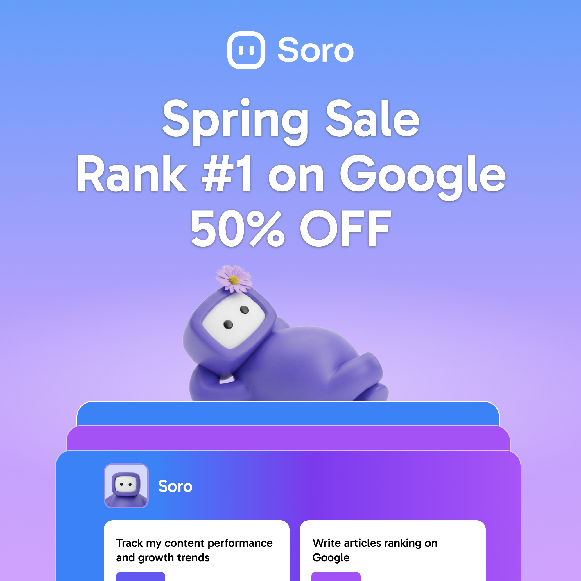 Soro SEO Facebook ad