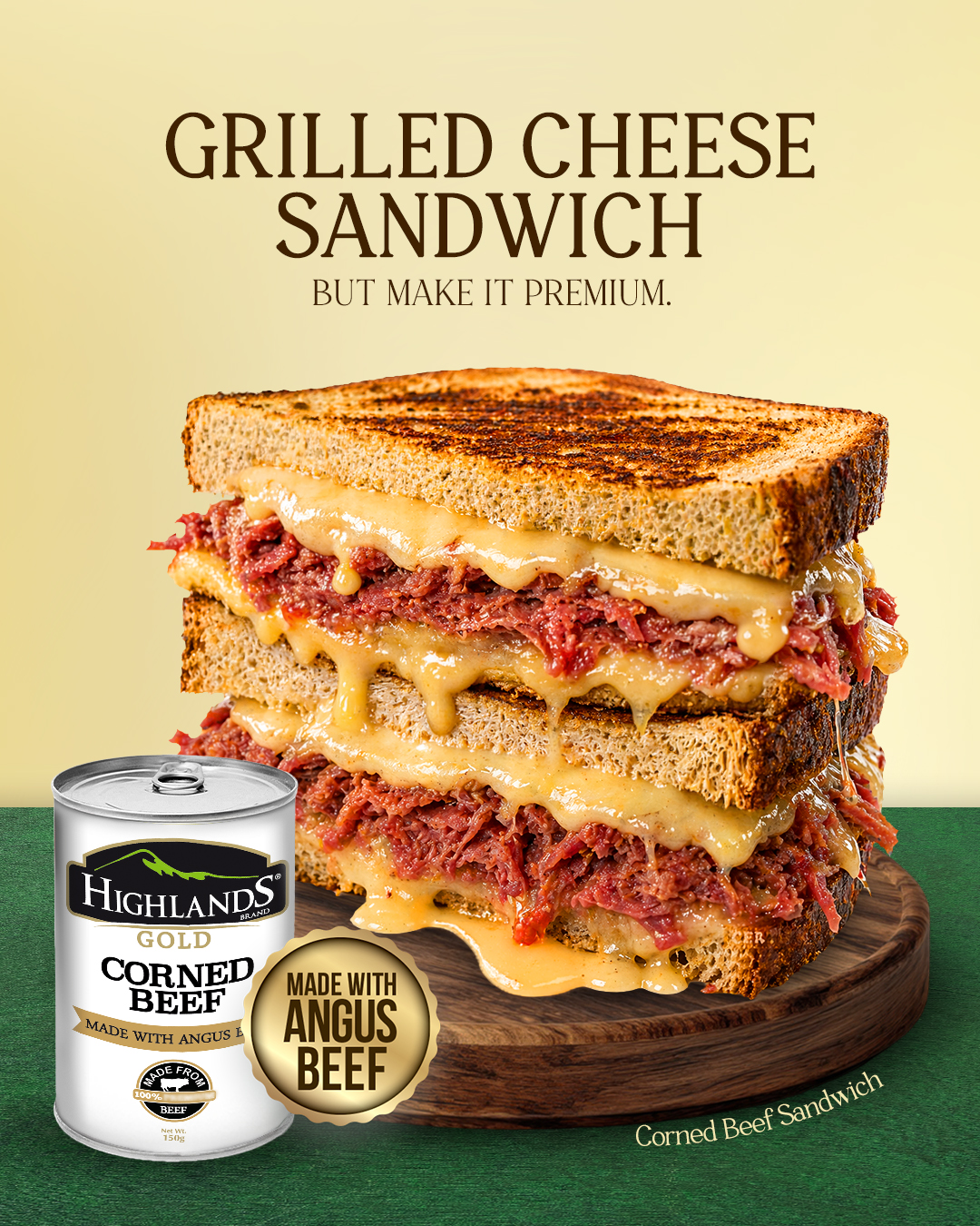 Highlands Gold Corned Beef Facebook ad