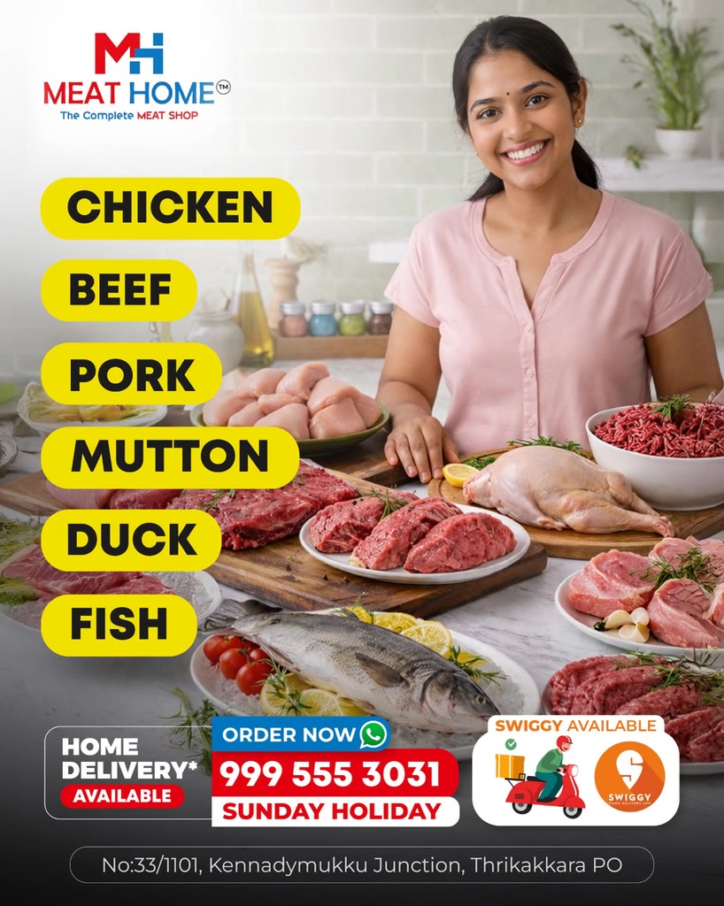 MEAT HOME Facebook ad: Same Day Fresh Meat Delivery