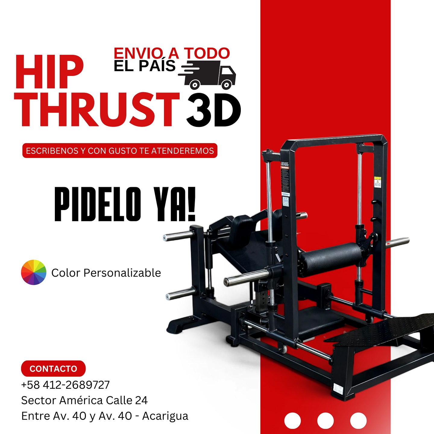 Sanchez proptech Facebook ad: Máquina HIP TRUST 3D