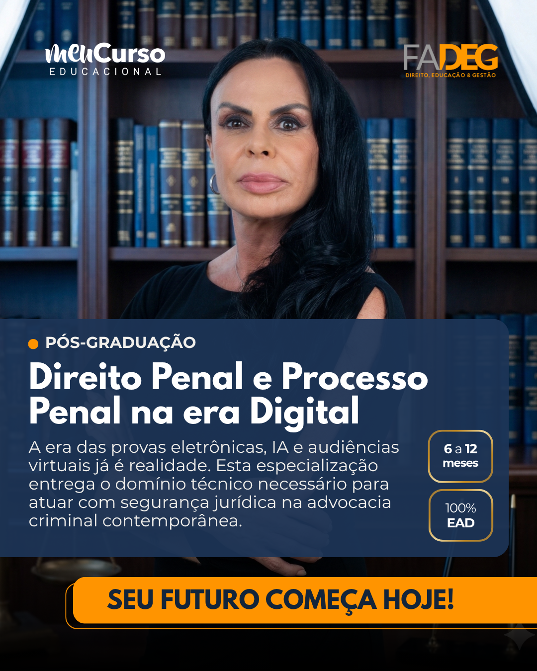 Pós Graduação MeuCurso Facebook ad
