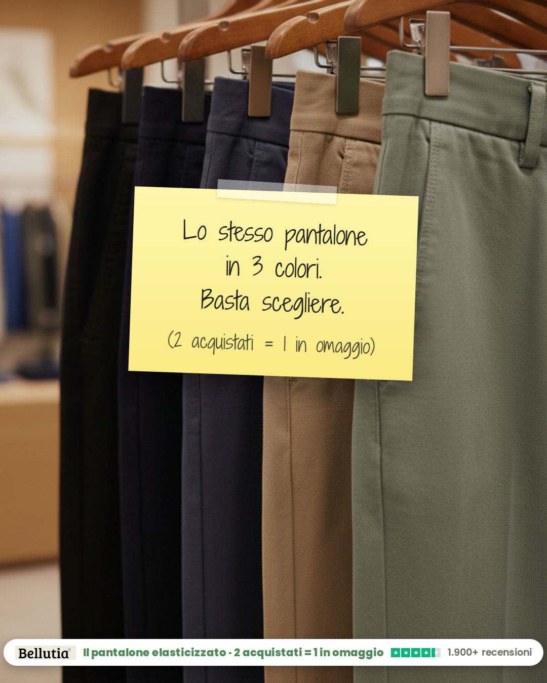 Daniel Fashion Facebook ad: 3 pantaloni a 119,80 €