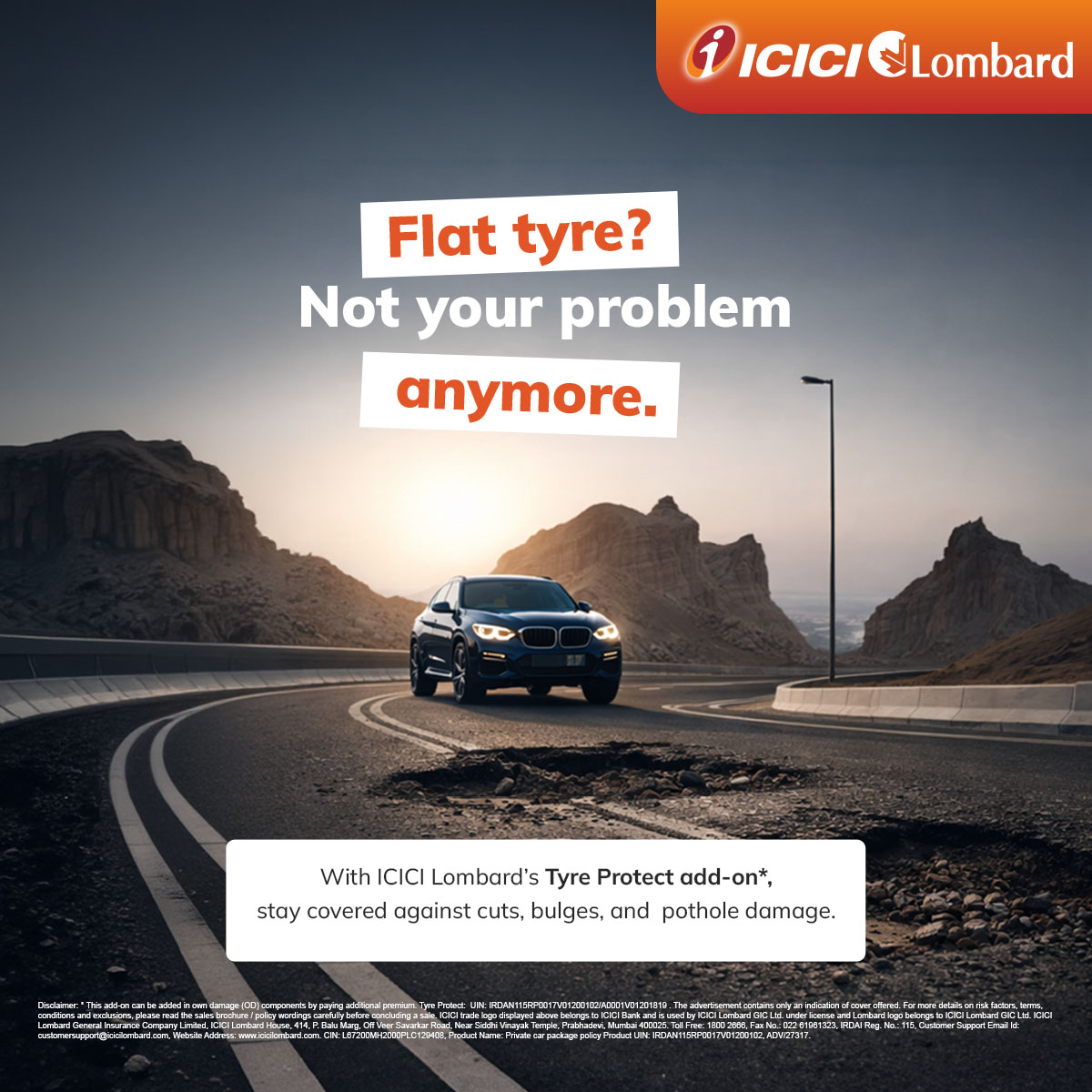 ICICI Lombard Facebook ad