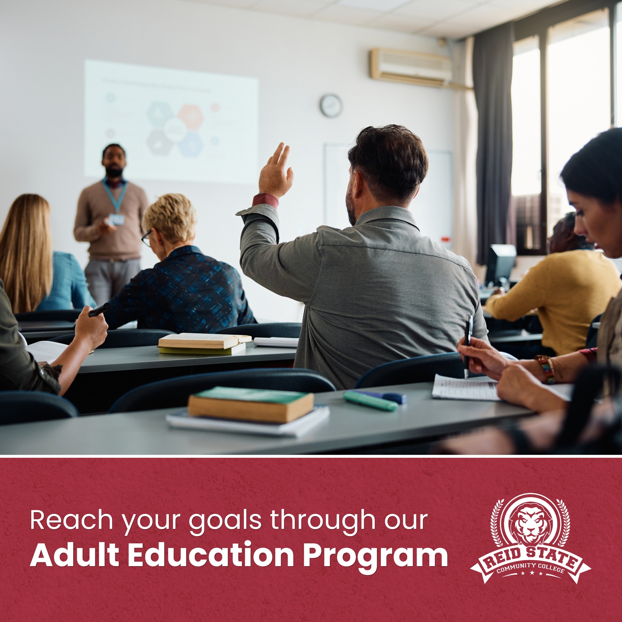 Reid State Community College Facebook ad: Build Your Future