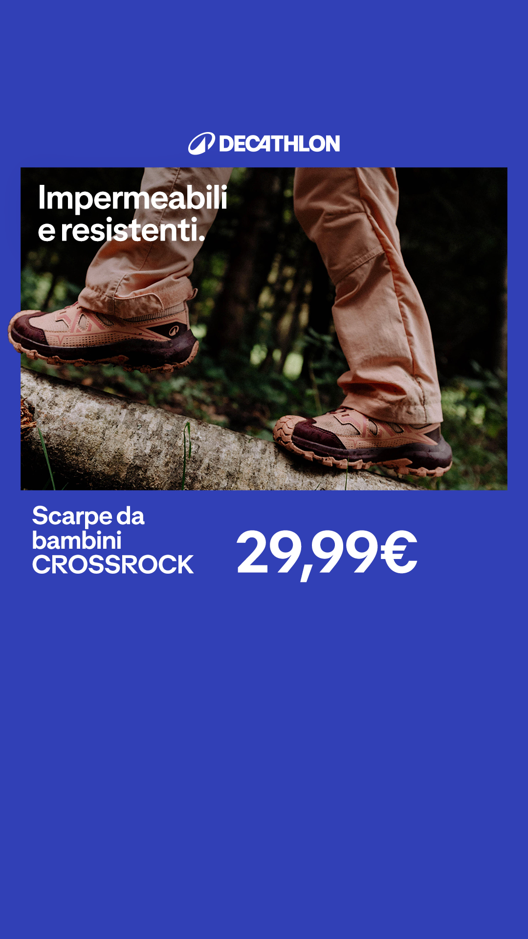 Decathlon Italia Facebook ad from Sep 14, 2026
