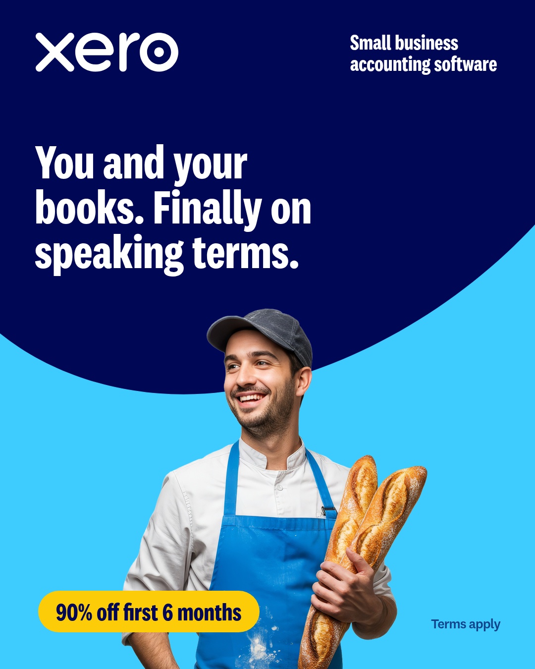 Xero Facebook ad